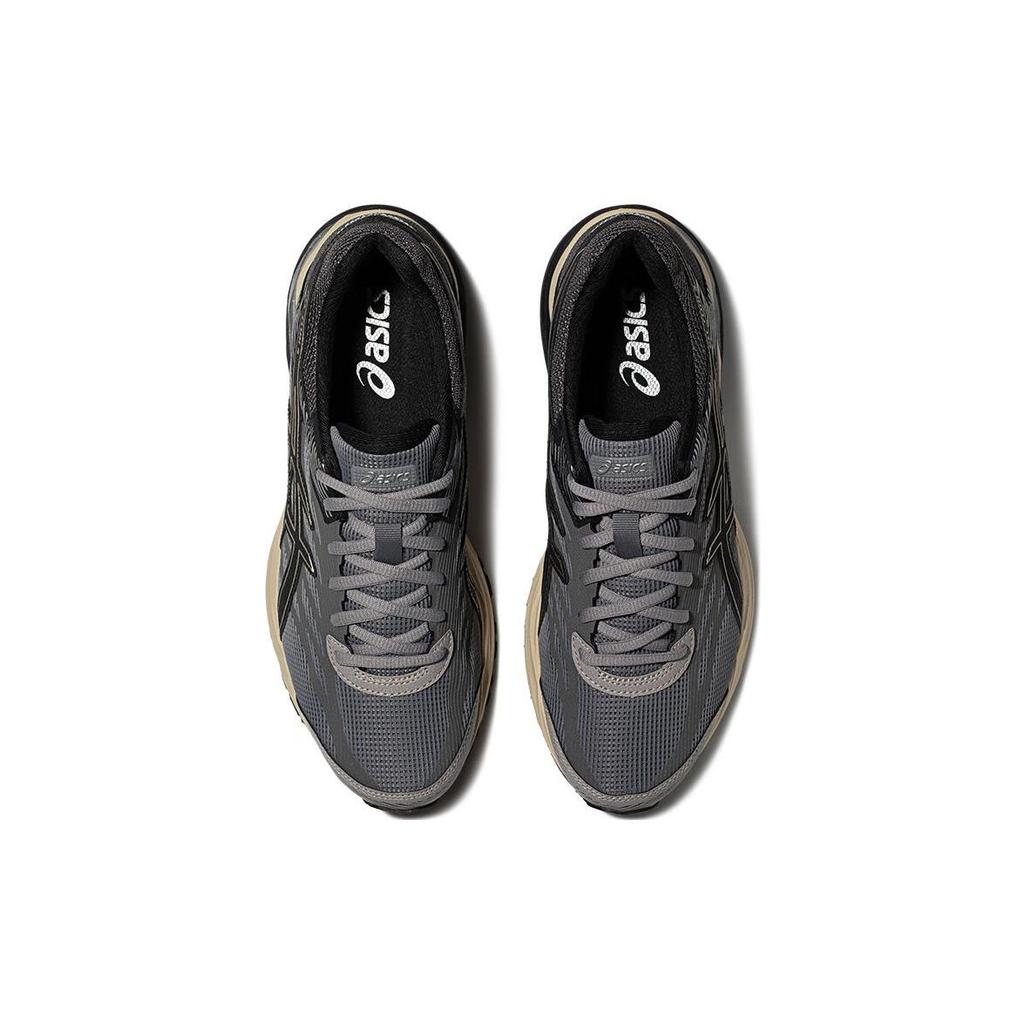 Asics Gel-Flux 4 Comfortable Synthetic Leather Low-Top Training Running Shoes Men sneaker Gray Black 1011B934-020