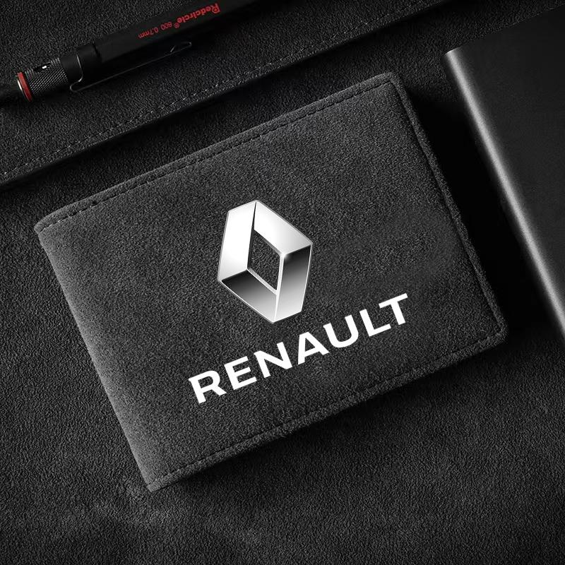 

1 шт. Кожаный чехол для кредитных карт Защитный чехол для документов для вождения автомобиля для Renault Dacia Megane 2 3 Clio 4 Duster Captur Kadjar Renault