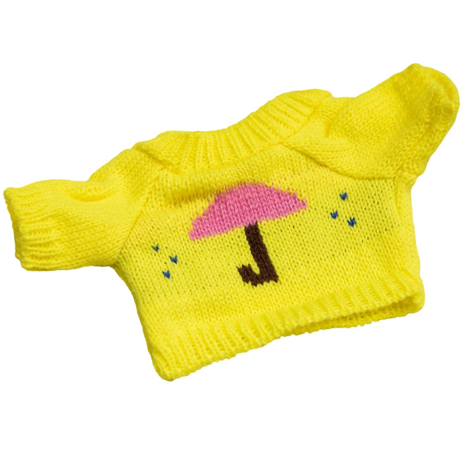 

Sweater Doll Plush Toy Bear Valentine s Day Gift Removable Clothing One Size