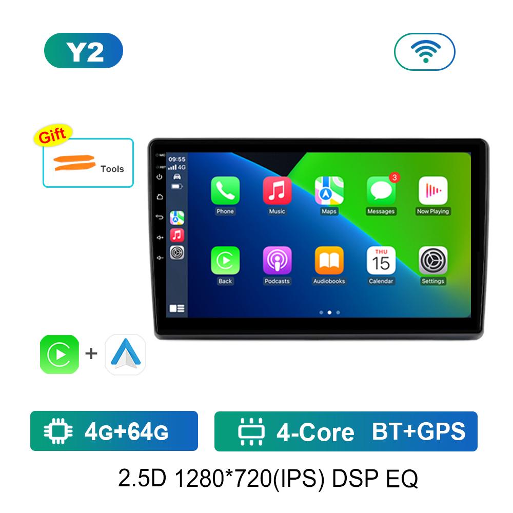 Android Intelligent System Navigation GPS for Fiat Ducato 2007 - 2015 Car Radio Multimedia player 2.5D Screen WiFi+4G Head Unit