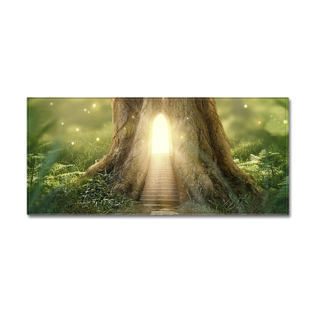 Stylish And Simple Tree Hole Entry Door Mat, Bathroom Non-Slip Foot Mat, Bathroom Mat, Bedroom Living Room Carpet Floor Mat