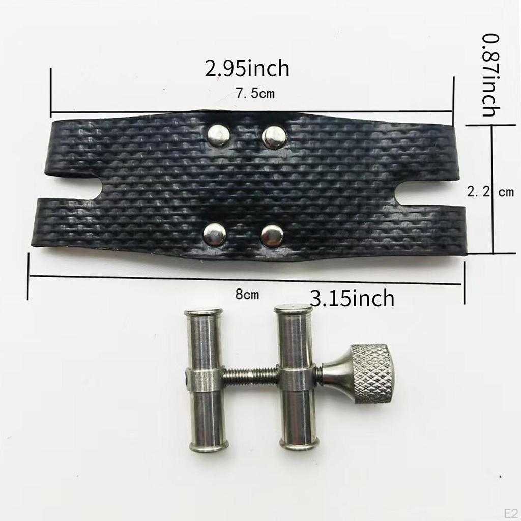 Saxophone Mouthpiece Clip Practical Lightweight Easy Installation Sturdy Ligature Clamp
