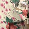 Sakura Pfingstrosenblüten in Vintage-Topf Transparente Gardinen für Wohnzimmer Durchsichtiger Tüll Fenstergardine Schlafzimmer Küche Schleier Vorhänge