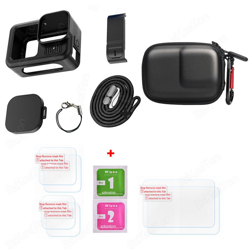 Len Caps for Go Pro Hero 13 Soft Silicone Waterproof Anti-drop Dust Cover for Go Pro 13 Sports Action Accessories