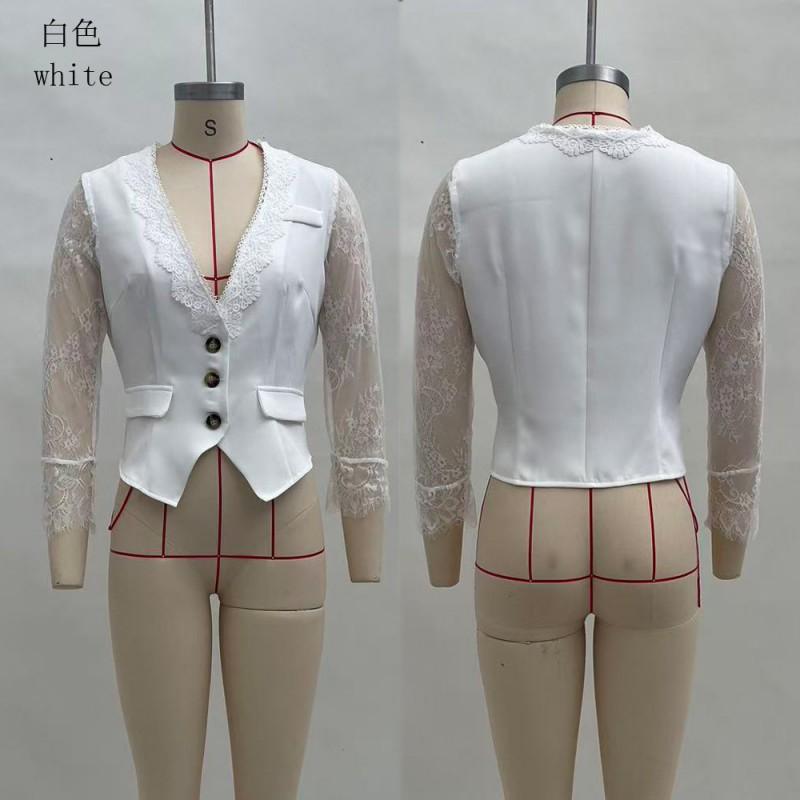 Womens Elegant Design Blazer Fashion Sexy Top Winter 2025