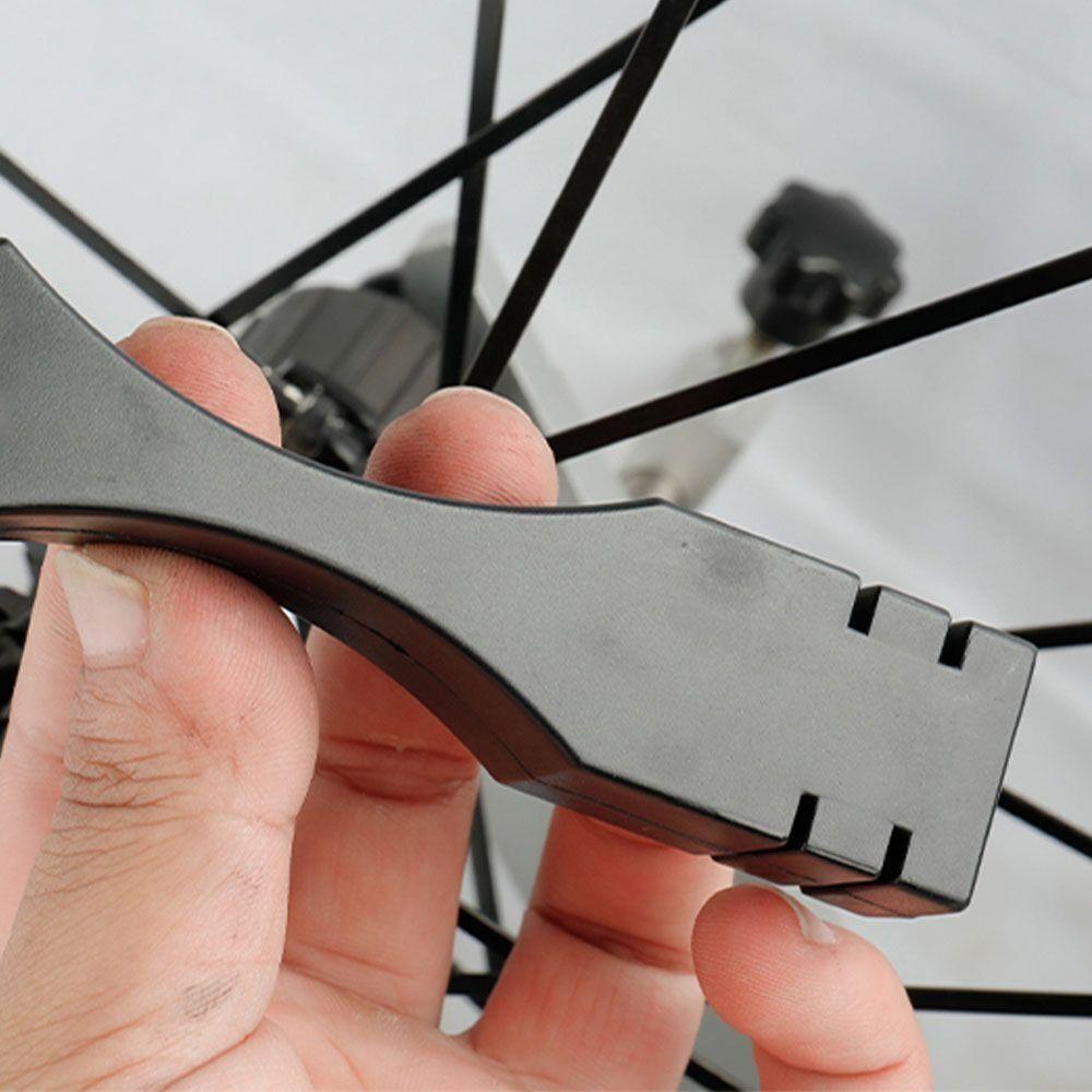 Clé à rayons pour sports de plein air, outil à rayons plats pour le cyclisme, clé portable pour jante de roue