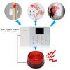 Wired Alarm Strobe Signal   Warning LED Light Flashing Waterproof 12V 120mA Safely Security for Alarm System, Red