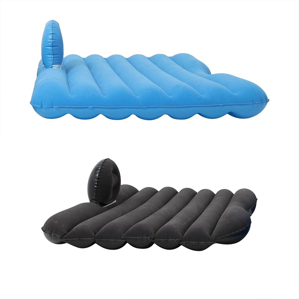 Inflatable PVC Flocked Car Back Seat Mattress