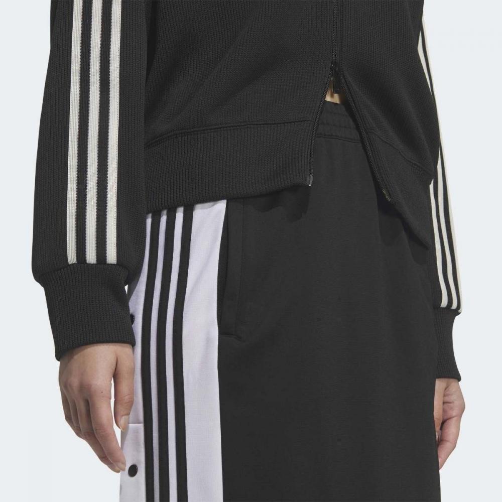 Adidas Knit Balloon Track Top Black  Kq5488 