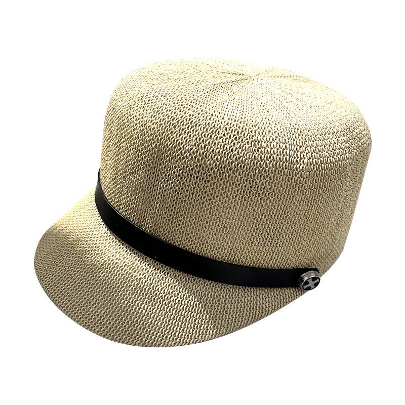 New hollow breathable cap women's summer outdoor seaside visor casual versatile sunscreen hat equestrian hat