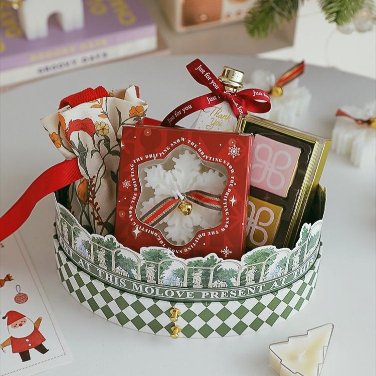 Christmas Snowflake Scented Candle Handmade Creative Fragrance