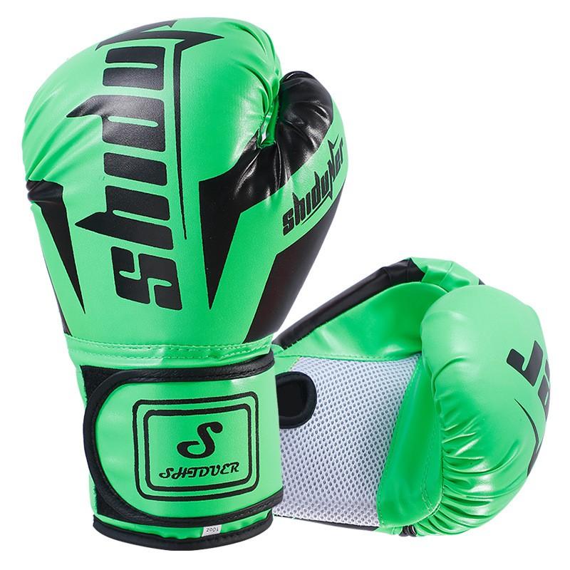 Professionelle Boxhandschuhe Erwachsene Kinder Training Sandsack Muay Thai Kampfsport Sparring PU-Leder