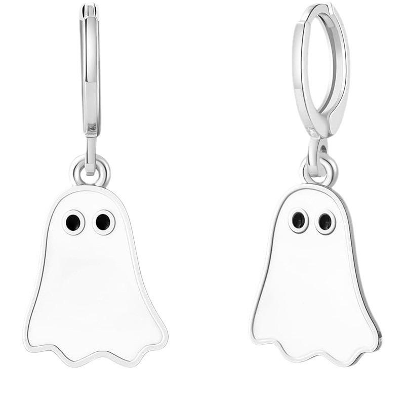 Hot Sale New Product Stud Earrings Cute Ghost Alloy Pendant Earrings Holiday Party Women's Earrings