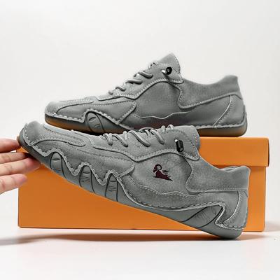 Leather Casual Shoes Sneakers for Men Comfortable Summer Walking Designer Loafers Moccasin 2025 New In Luxury Sports Shoes Man
