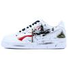 Air Force 1 עמידות להחלקה, עמידות לשחיקה, נושמות נעלי סקייטבורד נמוכות יוניסקס שחור לבן CW2288-111(צוות779- )