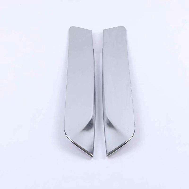 For Cadillac XT6   Car Accessories ABS Chrome Side Door Rear View Window Spoiler Cover Trim ert Garnish Bezel