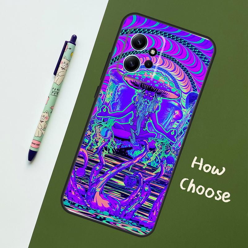 

Spiritual Trippy Psychedelic For Xiaomi Redmi Note 12S 11S 10S 9S Note 12 8 9 10 11 Pro Phone Case For Redmi 12 9 C 10C Redmi Note 8T
