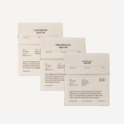 Set aus 3 Single-Origin-Teebeuteln