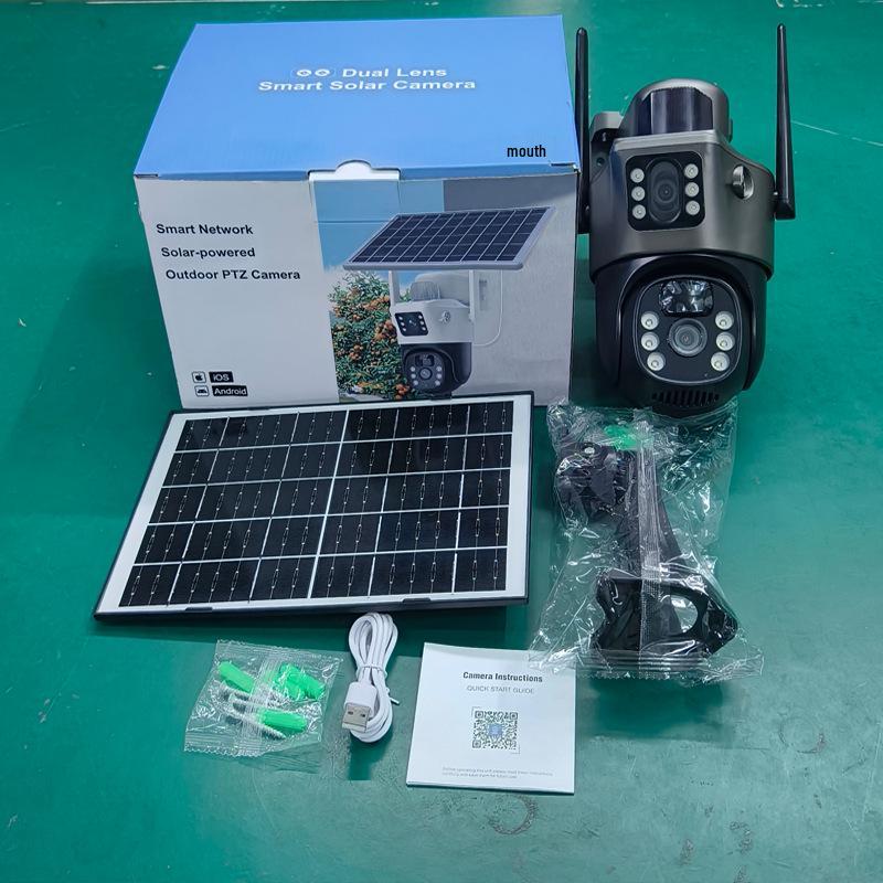 Eseecloud Dual Lens 4G Solar Outdoor Camera