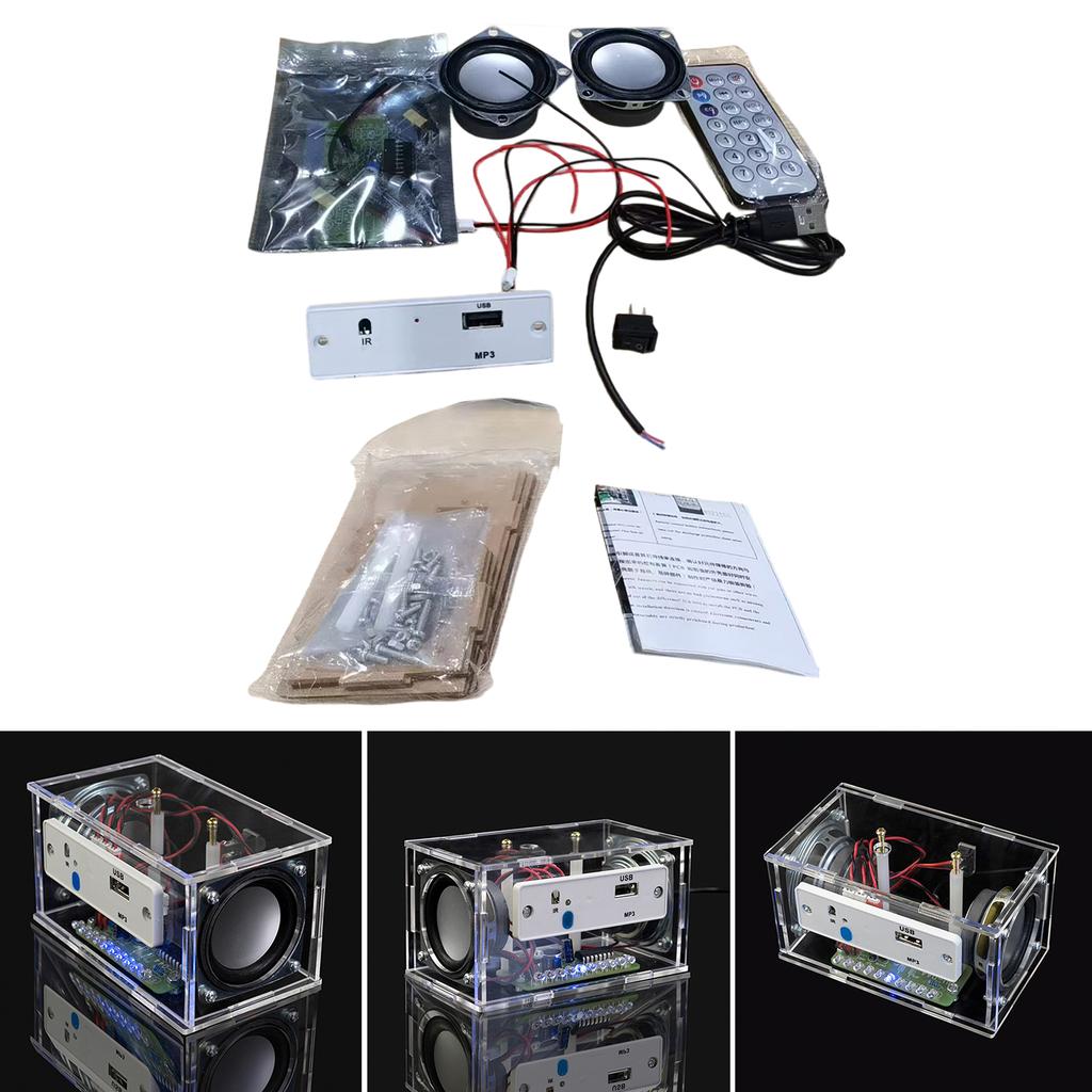 Amplifier Board Power Amplifier Board Module Cube Kit Speaker DIY Kit DIY Electronics Soldering Practice Kit