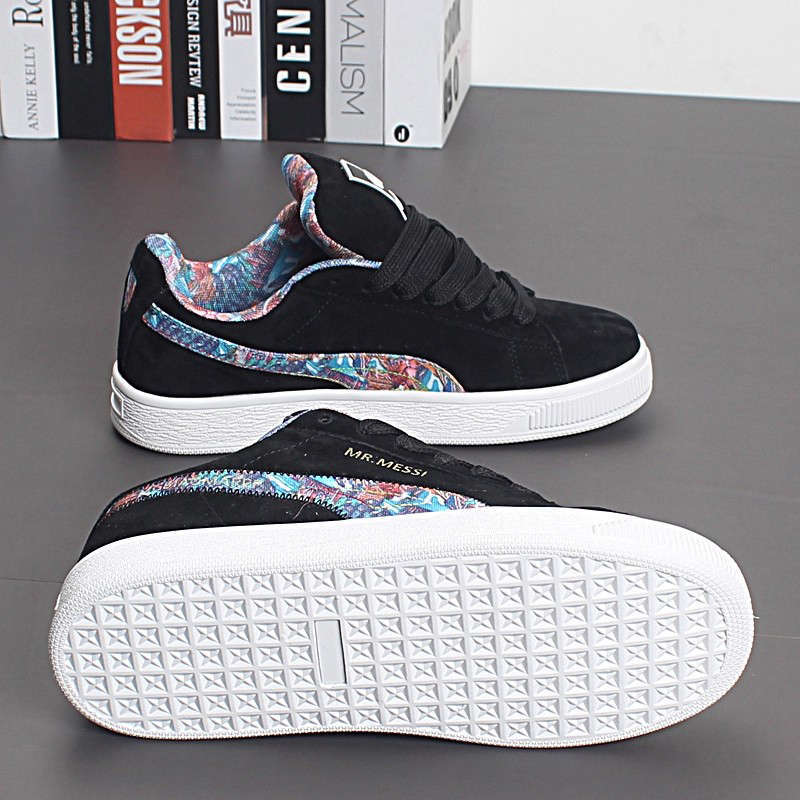 Retro Women's Bread Shoes Autumn Low-top Student Casual Shoes Soft-soled Versatile Board Shoes