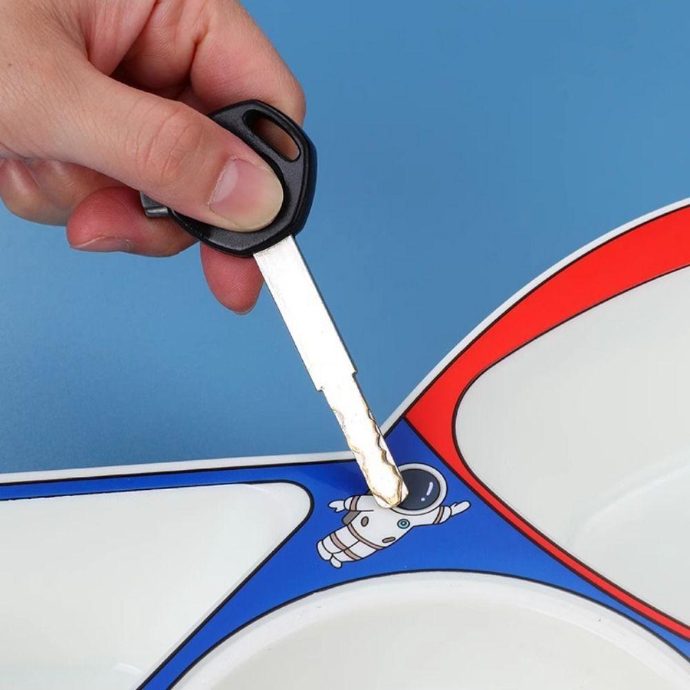 Airplane Car Shaped Dinner Plate Creative Kid's Lunch Plate Practical Feeding Food Tray  Household