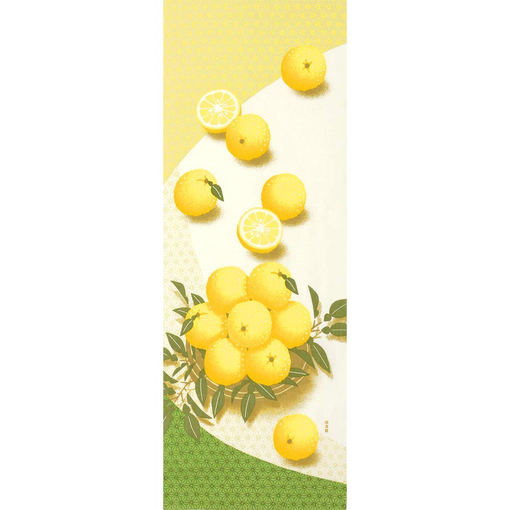 

Hamamonyo Illustrated Hand Yuzu Fragrance Towel,