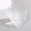 3X Magnifier Sheet with Scale Ultra-thin Reading Glass Fresnel Lens PVC Transparent Credit Card Size Book Page Magnification
