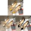 Womens Slipon Loafers With Butterfly Knot Pu Upper For Casual Daily Wear