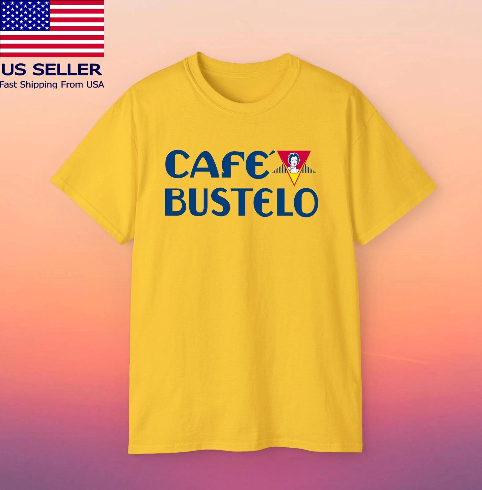 Cafe Bustelo Men s Yellow T-shirt Size S-5XL M