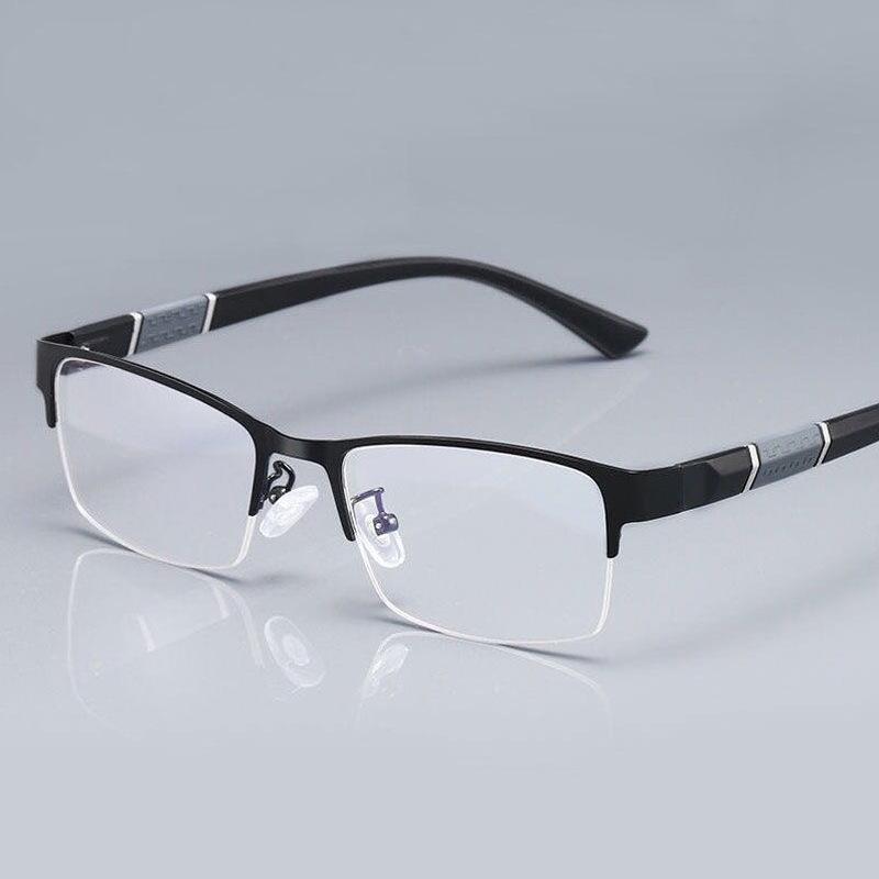 Reading Glasses Men Women High Quality Half-frame Diopter Glasses Business Male Presbyopic Eyeglasses +1.0 1.5 2.0 2.5 4
