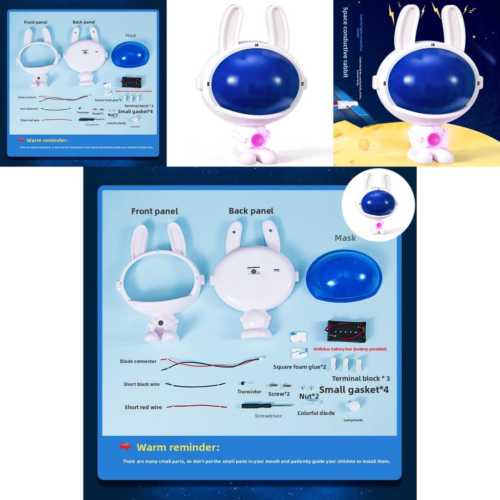Science Experiment Conductivity Tester Kit With Diy Electric Physics Toys For Children Education