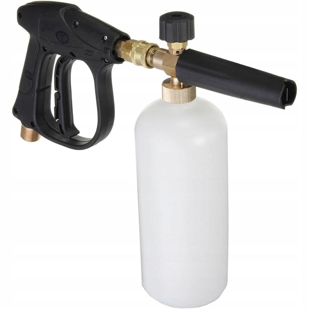 Rosfix Pistole und Schaumlanze für Kärcher HD HDS M22 Hochdruckreiniger – Hohe Funktionalität | Fassungsvermögen 1L | Max. Druck 280 Bar