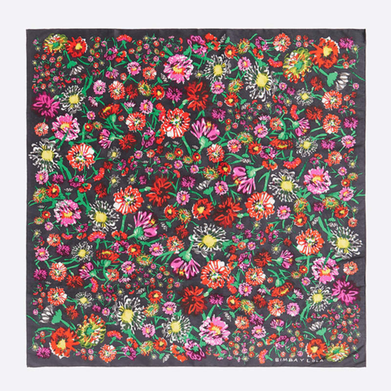 

BIMBA Y LOLA [24FW] BIMBA Y LOLA Black Flower Print Scarf B246AIF004BKF Black_FREE