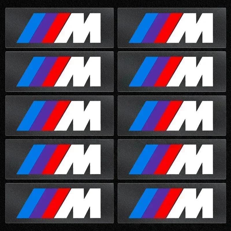 VMCL5 E60 E93 New 2025 Car For BMW 10pcs Car Interior Steering Wheel Dashboard Central Stickers Badge for Bmw Performance E46 E90 E60