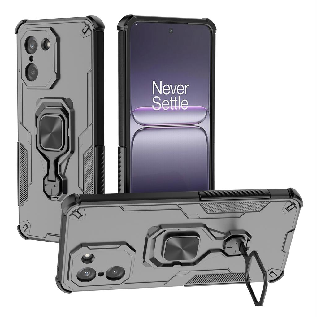 For OnePlus Nord CE5 5G/Ace 5 Racing 5G Case Rotatable Ring Kickstand PC+TPU Shockproof Phone Cover