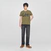 Lee Men's Standard Fit Crew Neck Logo Print Short Sleeve T-Shirt