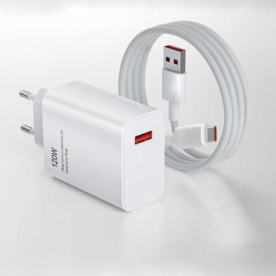 120W USB-C-Ladegerät, Schnellladeadapter für Xiaomi Civi 12S Ultra 12 Lite Redmi Note 12 11 9 Pro K50 POCO C40 Huawei Samsung Oneplus