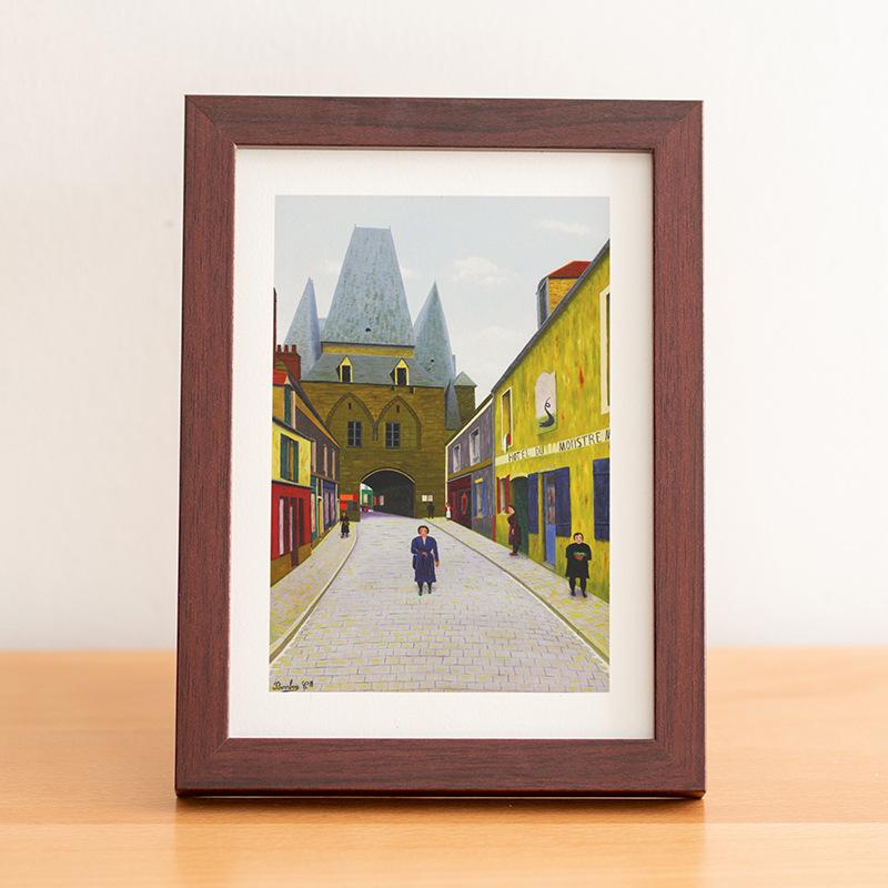 

Простая деревянная настольная и настенная фоторамка для фотографий свадебных платьев формата A3 и A4 5 inches (can hold 8.9*12.7cm)