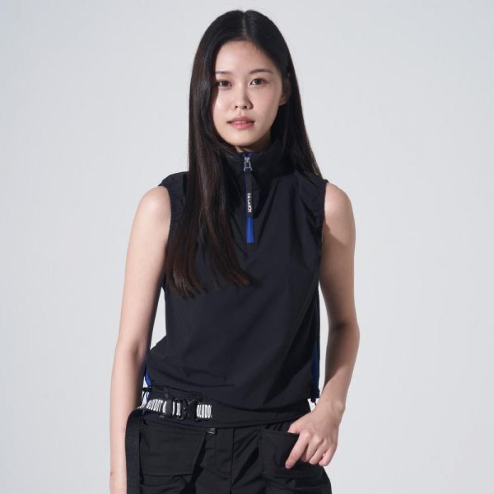 Blu DoT Cropped Sleeveless T shirT Nb 085