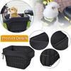 Basket Bike Pannier Container Accessories Sundries Organizer with Liner Bag for Outdoor