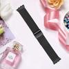 For Samsung Galaxy Fit3 SM-R390 Milanese Watch Band Breathable Stainless Steel Strap