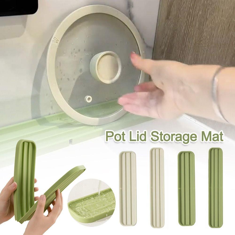 Multifunctional Countertop Pot Lid Storage Mat  for Kitchen Gadgets