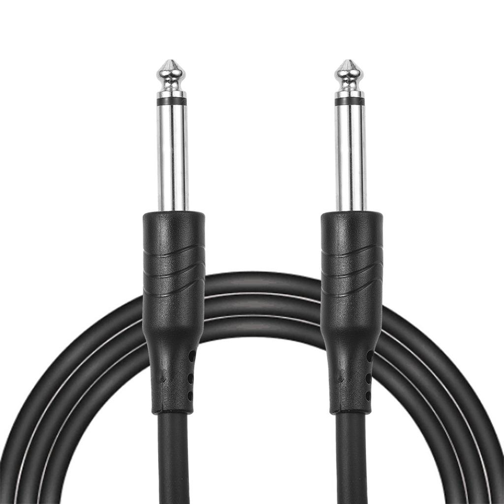 CZ.INSPIRE Gitarrenkabel mit 6,35 mm Stecker, 3 m, Dual-gerade Schnittstelle, Mono-Stecker auf Stecker, professionell