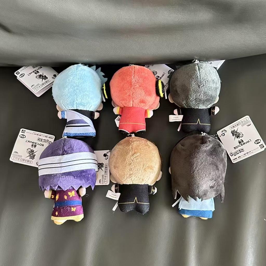 10cm Sakata Gintoki Plush Toy Gintama Plush Doll Key Chain Bag Decoration Doll Stuffed Collection Kids Toys Birthday Gift