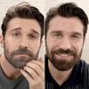 Just For Men Mustache & Beard Colour in Light Red Brown - Includes Brush for Easy Use