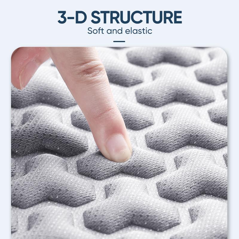 3D Breathable Car Seat Covers Sweatproof Car Seat Cushions Convex Design for Heat Dissipation Universal Car Seat Covers Full Set