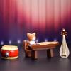 Crafts Wonderful Gift Piano Figurines Music Instrument Model Micro Miniatures Desktop Decoration