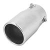 76x89 mm Eksoshalerør for bil i rustfritt stål Eksoslyddemperspiss Universal for bil