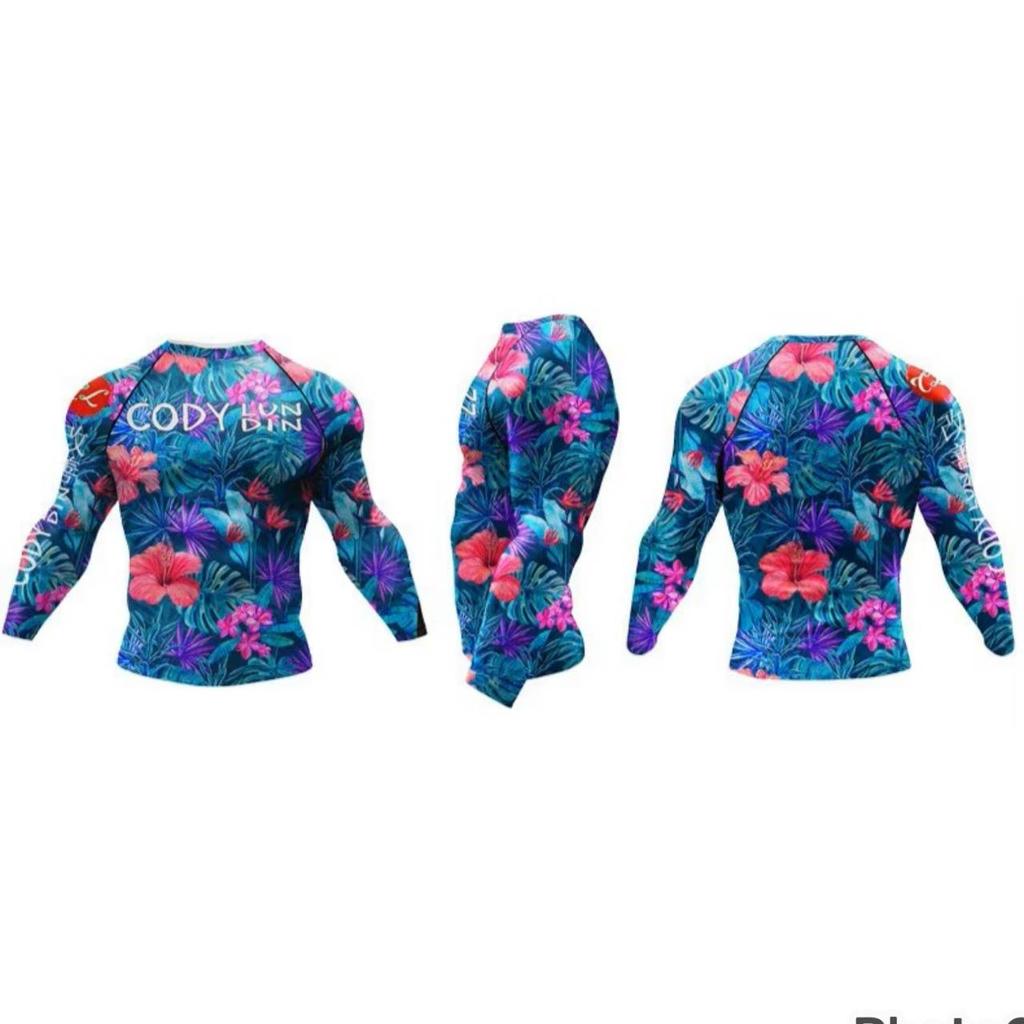 Muay Thai Kickboxen Boxen MMA UFC Shirt Slim Athletic Fit Langarm Rundhals Gym Unisex Herren Damen Fitness Workout Schnelltrocknend Druck Trainings-Tee